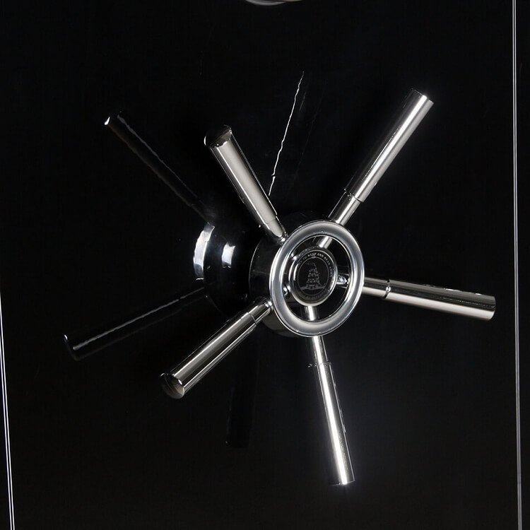 Old Glory gun safe five prong handle